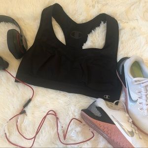 Black Champion Sports Bra